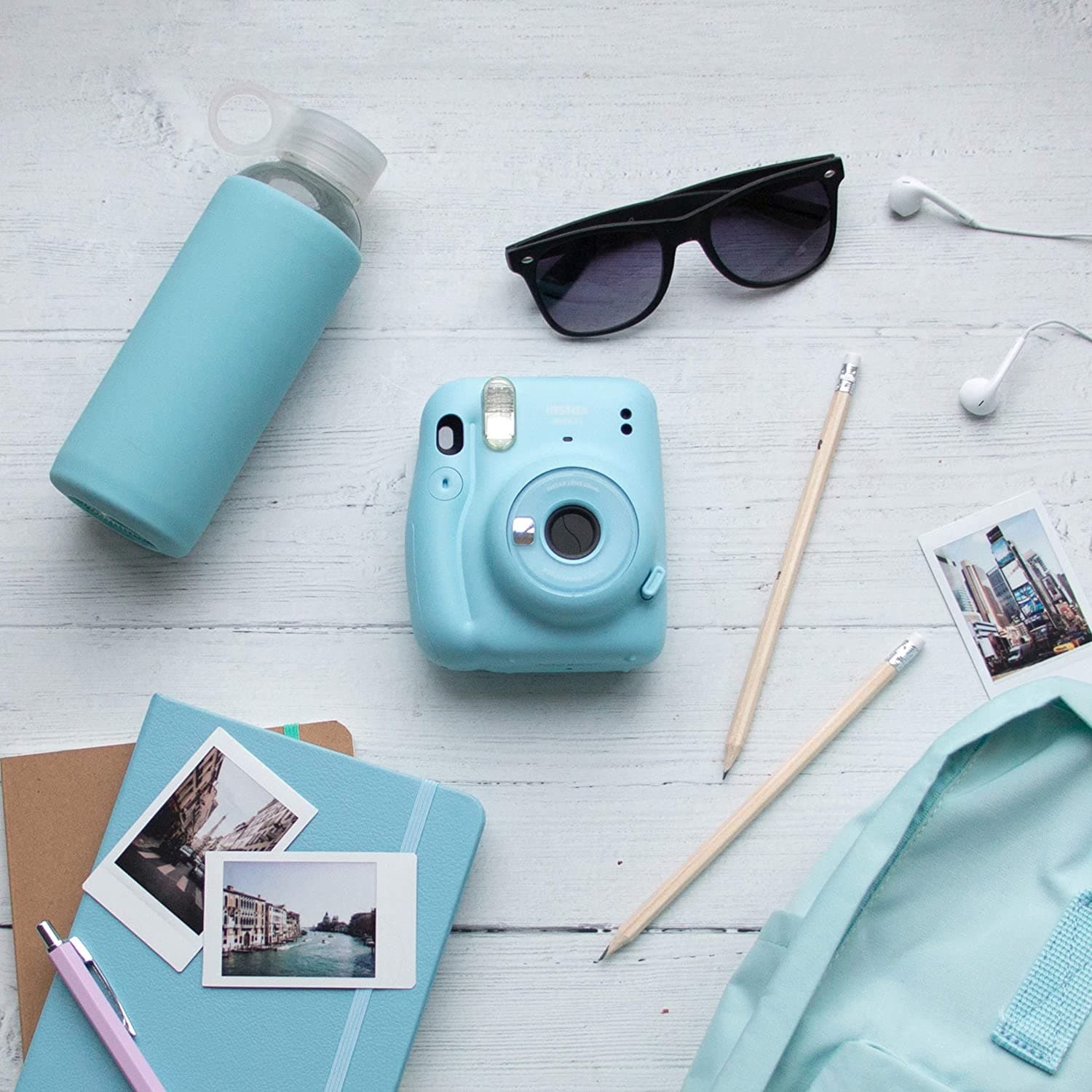Buy FUJIFILM,Fujifilm Instax Mini 11 Instant Film Camera - Sky Blue - Gadcet.com | UK | London | Scotland | Wales| Ireland | Near Me | Cheap | Pay In 3 |